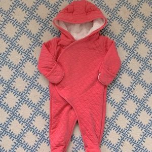 Pink quilted bunting